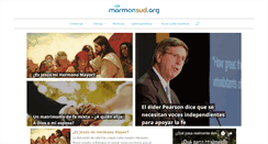 Desktop Screenshot of mormonsud.org